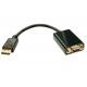 LINDY LINDY ADATTATORE CAVO DISPLAYPORT/VGA, M/F, ATTIVO, 15CM - ADATTATORI | TecnoCARE.net Sabaudia, Latina, Terracina, San Felice Circeo e Pontinia