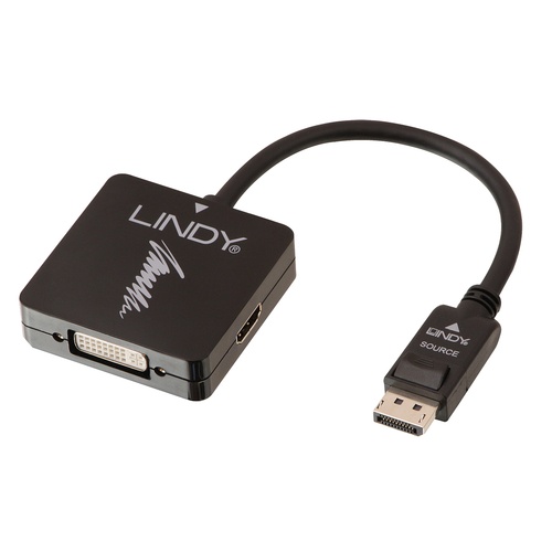 LINDY LINDY ADATTATORE DISPLAYPORT 1.2 A HDMI 4K30/DVI/VGA - ADATTATORI | TecnoCARE.net Sabaudia, Latina, Terracina, San Felice Circeo e Pontinia