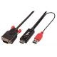 LINDY LINDY CAVO HDMI A VGA 1M - CAVI HDMI/VGA/DVI/DP | TecnoCARE.net Sabaudia, Latina, Terracina, San Felice Circeo e Pontinia