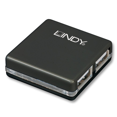 LINDY LINDY MINI HUB USB 2.0 4 PORTE - HUB USB | TecnoCARE.net Sabaudia, Latina, Terracina, San Felice Circeo e Pontinia
