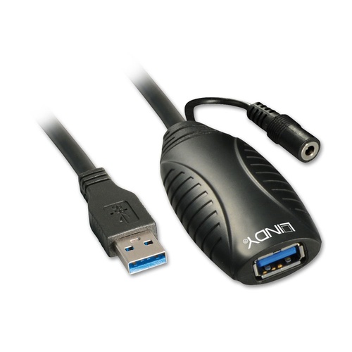 LINDY LINDY PROLUNGA ATTIVA USB 3.0 10M - CAVI USB | TecnoCARE.net Sabaudia, Latina, Terracina, San Felice Circeo e Pontinia