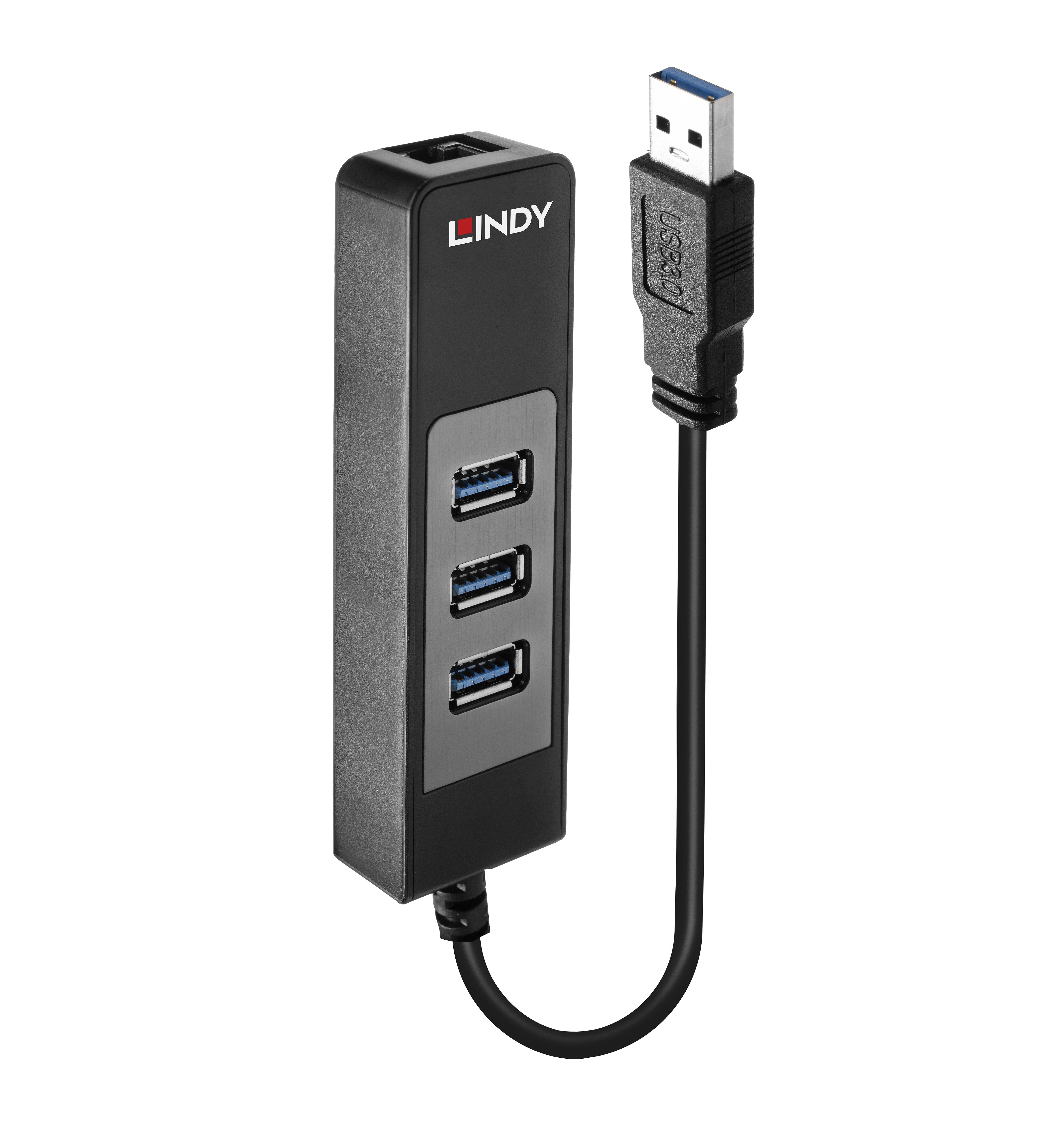 LINDY LINDY ADATTATORE USB 3.1 GIGABIT ETHERNET  HUB - HUB USB | TecnoCARE.net Sabaudia, Latina, Terracina, San Felice Circeo e Pontinia