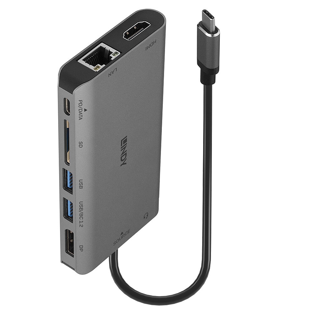 LINDY LINDY DST-MINI XT, MINI DOCKING STATION PER LAPTOPUSB-C CON SUPPORTO 4K SU SINGOLO DISPLAY O FHD SU - DOCKING STATION | TecnoCARE.net Sabaudia, Latina, Terracina, San Felice Circeo e Pontinia