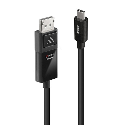LINDY LINDY CAVO ADATTATORE USB TIPO C A DISPLAYPORT 8K60, 1M - HARD DISK ACCESSORI | TecnoCARE.net Sabaudia, Latina, Terracina, San Felice Circeo e Pontinia