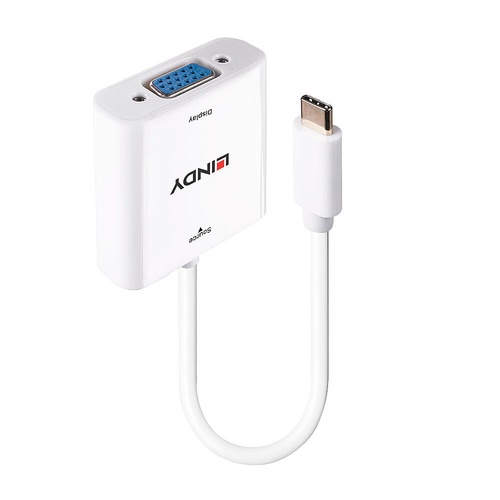 LINDY LINDY ADATTATORE DA USB-C A VGA - ADATTATORI | TecnoCARE.net Sabaudia, Latina, Terracina, San Felice Circeo e Pontinia