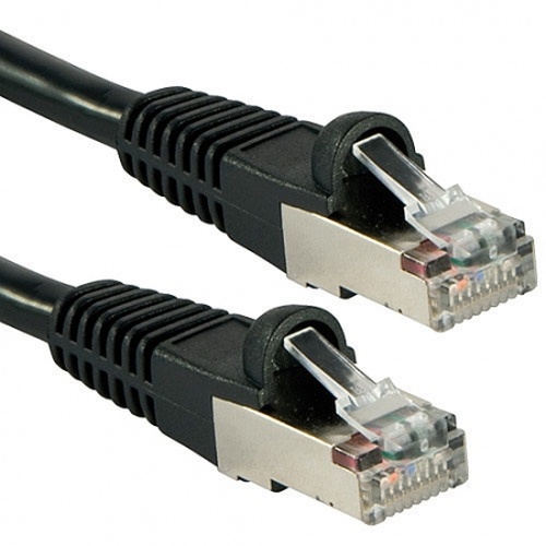 LINDY LINDY CAVO DI RETE CAT.6A S/FTP LSZH NERO, 1M - CAVI DI RETE | TecnoCARE.net Sabaudia, Latina, Terracina, San Felice Circeo e Pontinia