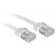 LINDY LINDY CAVO DI RETE CAT.6 U/UTP FLAT BIANCO, 1M - CAVI DI RETE | TecnoCARE.net Sabaudia, Latina, Terracina, San Felice Circeo e Pontinia