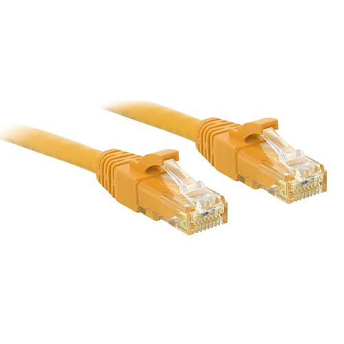 LINDY LINDY CAVO CAT.6 U UTP 0,5M GIALLO - CAVI DI RETE | TecnoCARE.net Sabaudia, Latina, Terracina, San Felice Circeo e Pontinia