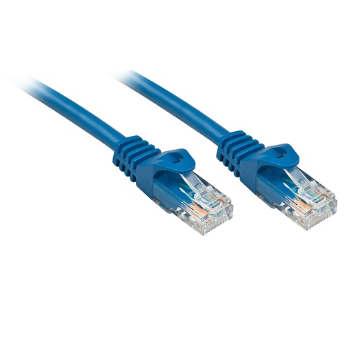 LINDY LINDY CAVO DI RETE CAT. 6U/UTP BASIC CONNETTORE RJ45 NON SCHERMATO GUAINA IN PVC 0.3 MT BLU - CAVI DI RETE | TecnoCARE.net Sabaudia, Latina, Terracina, San Felice Circeo e Pontinia
