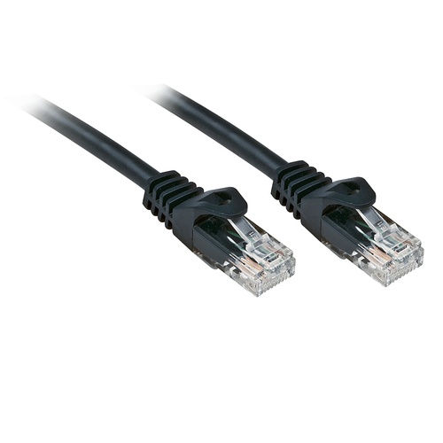 LINDY LINDY CAVO DI RETE CAT.6 U/UTP BASIC 1MT NERO - CAVI DI RETE | TecnoCARE.net Sabaudia, Latina, Terracina, San Felice Circeo e Pontinia