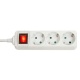 LINDY LINDY MULTIPRESA 3 INGRESSI SCHUKO CON INTERRUTTORE, BIANCA - MATERIALE ELETTRICO MULTIPRESE LINDY | TecnoCARE.net Sabaudia, Latina, Terracina, San Felice Circeo e Pontinia