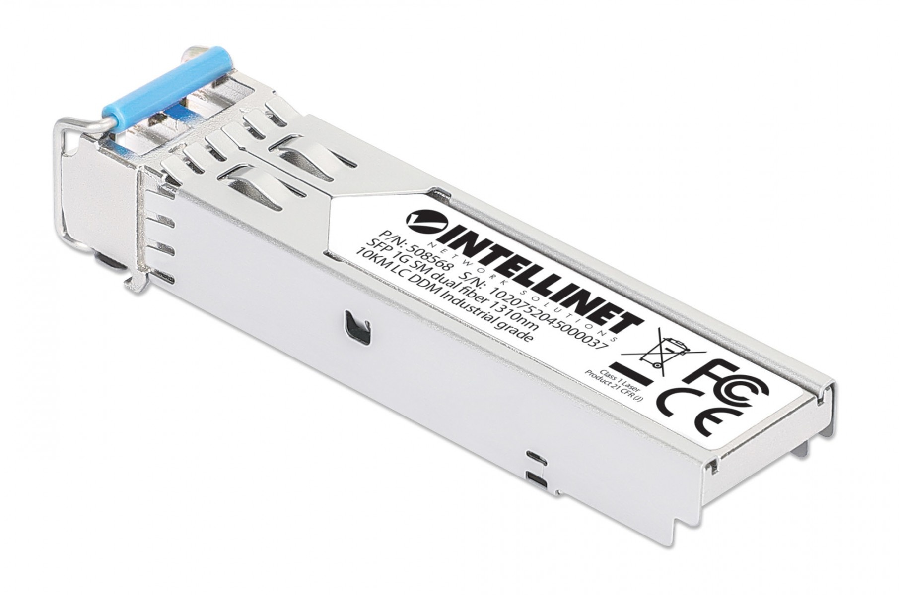 INTELLINET Intellinet 508568 modulo del ricetrasmettitore di rete Fibra ottica 1000 Mbit/s SFP 1310 nm - RETI | TecnoCARE.net Sabaudia, Latina, Terracina, San Felice Circeo e Pontinia