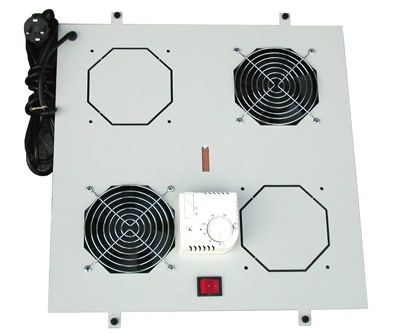DIGITUS KIT 2 VENTOLE CON TERMOSTATO PER ARMADI LINEA PROFESSIONALE - ARMADI RACK ACCESSORI | TecnoCARE.net Sabaudia, Latina, Terracina, San Felice Circeo e Pontinia