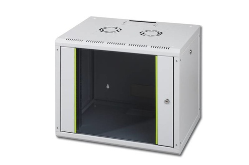 DIGITUS ARMADIO 9 UNITA DA MURO LINEA SOHO (A)509 X (L)600 X (P)600 MM. COLORE GRIGIO CHIARO RAL7035 - ARMADI RACK | TecnoCARE.net Sabaudia, Latina, Terracina, San Felice Circeo e Pontinia