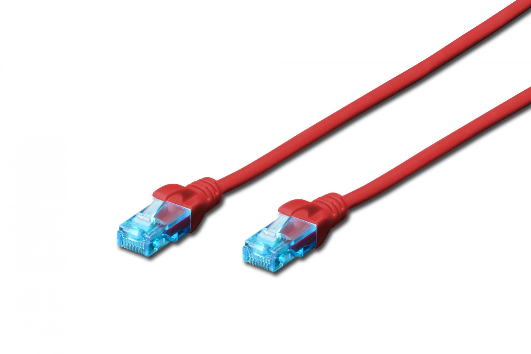 DIGITUS Digitus DK-1512-005/R cavo di rete Rosso 0,5 m Cat5e U/UTP (UTP) - CAVI PER COMPUTER E PERIFERICHE | TecnoCARE.net Sabaudia, Latina, Terracina, San Felice Circeo e Pontinia