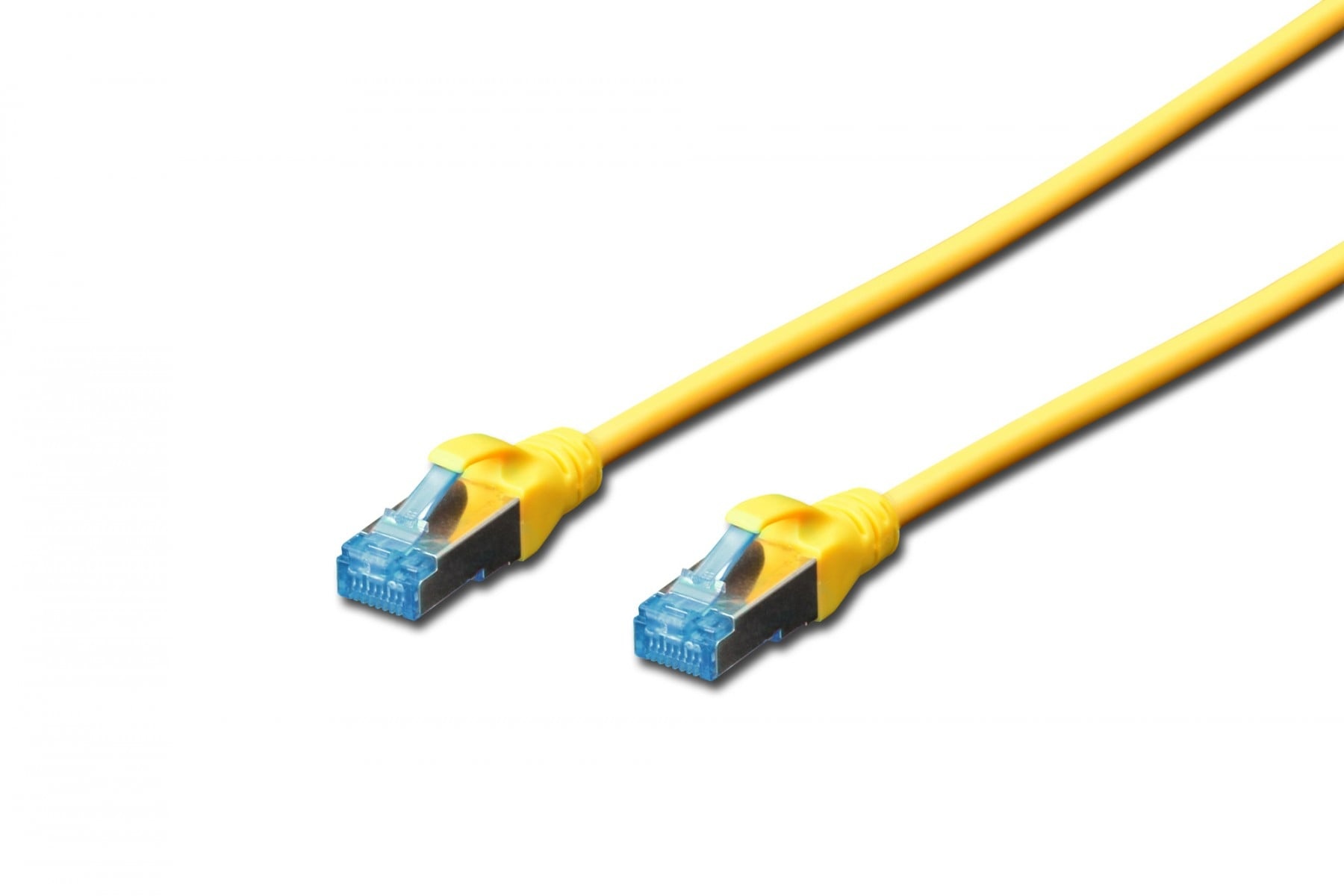 DIGITUS Cavo patch RJ45-RJ45, Cat.5e, SF/UTP, AWG 26/7, PVC, 5 m, giallo - CAVI PER COMPUTER E PERIFERICHE | TecnoCARE.net Sabaudia, Latina, Terracina, San Felice Circeo e Pontinia