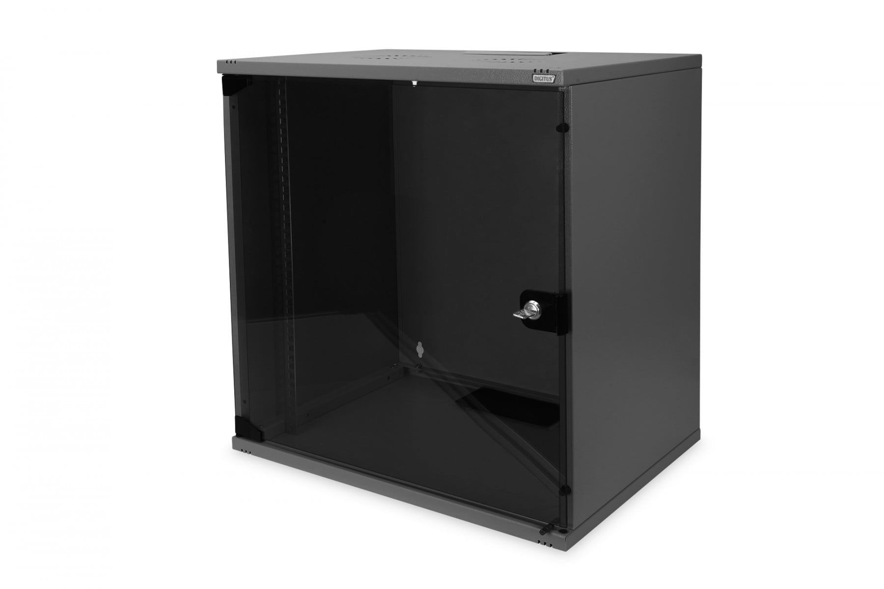 DIGITUS Digitus DN-19 12-U-S-SW rack 12U Da parete Nero - COMPONENTI | TecnoCARE.net Sabaudia, Latina, Terracina, San Felice Circeo e Pontinia