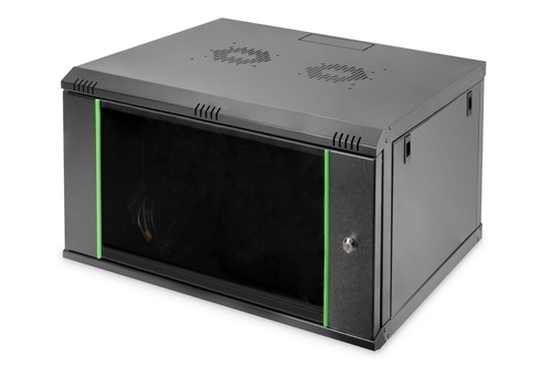 DIGITUS Digitus DN-19 07U-6/6-EC-SW rack 7U Da parete Nero - COMPONENTI | TecnoCARE.net Sabaudia, Latina, Terracina, San Felice Circeo e Pontinia