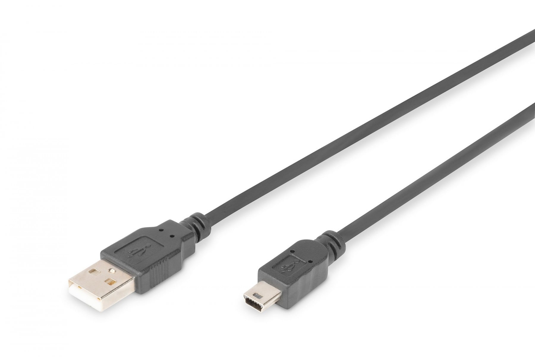 DIGITUS Digitus AK-300108-018-S cavo USB USB 2.0 USB A Mini-USB B 0,48 Gbit/s Nero - CAVI PER COMPUTER E PERIFERICHE | TecnoCARE.net Sabaudia, Latina, Terracina, San Felice Circeo e Pontinia