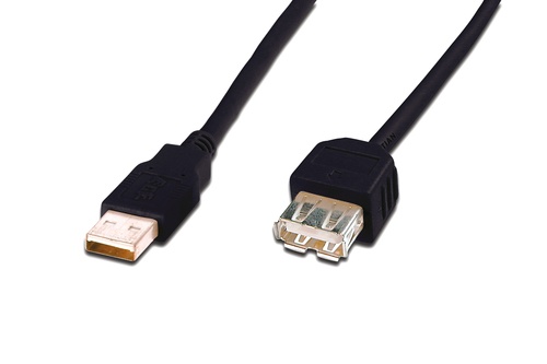 DIGITUS Digitus AK-300202-018-S cavo USB USB 2.0 USB A 0,48 Gbit/s Nero - CAVI PER COMPUTER E PERIFERICHE | TecnoCARE.net Sabaudia, Latina, Terracina, San Felice Circeo e Pontinia