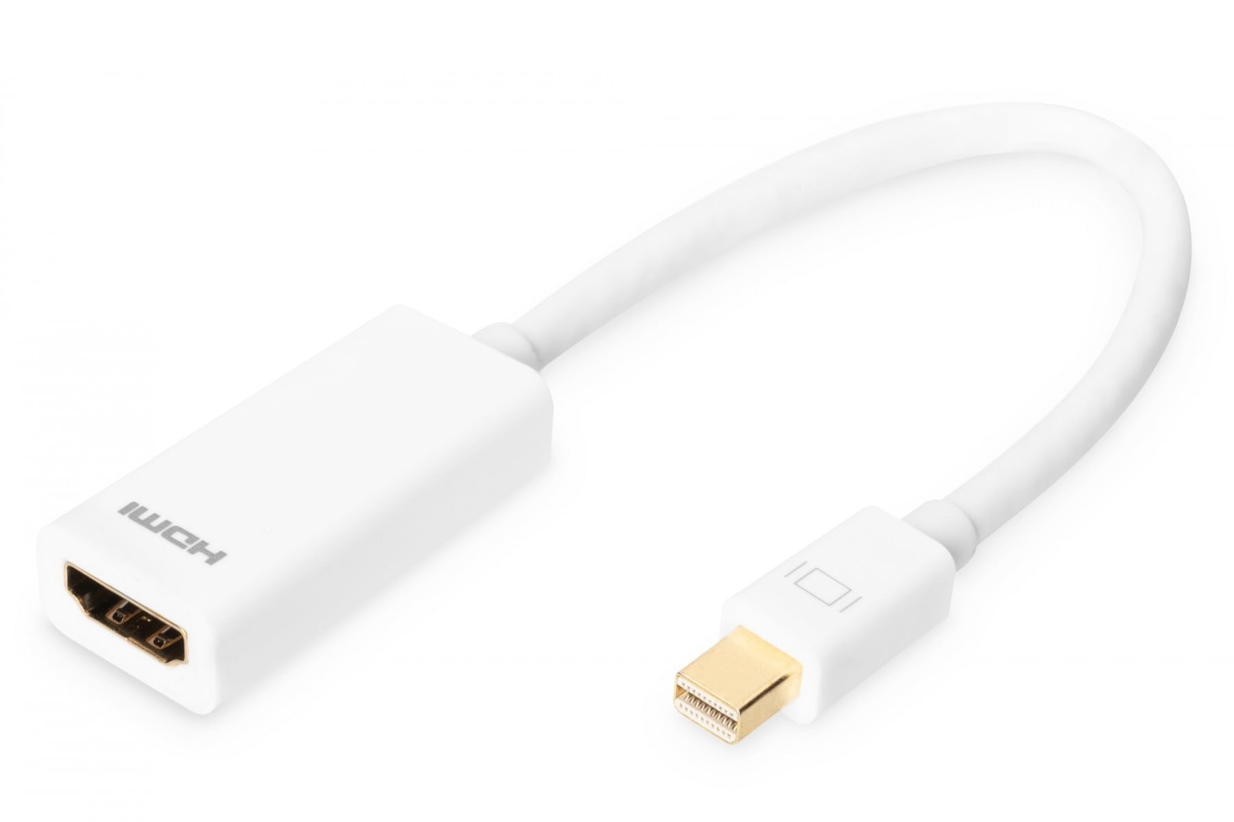 DIGITUS Digitus DB-340404-001-W cavo e adattatore video 0,15 m Mini DisplayPort HDMI tipo A (Standard) Bianco - CAVI PER COMPUTER E PERIFERICHE | TecnoCARE.net Sabaudia, Latina, Terracina, San Felice Circeo e Pontinia