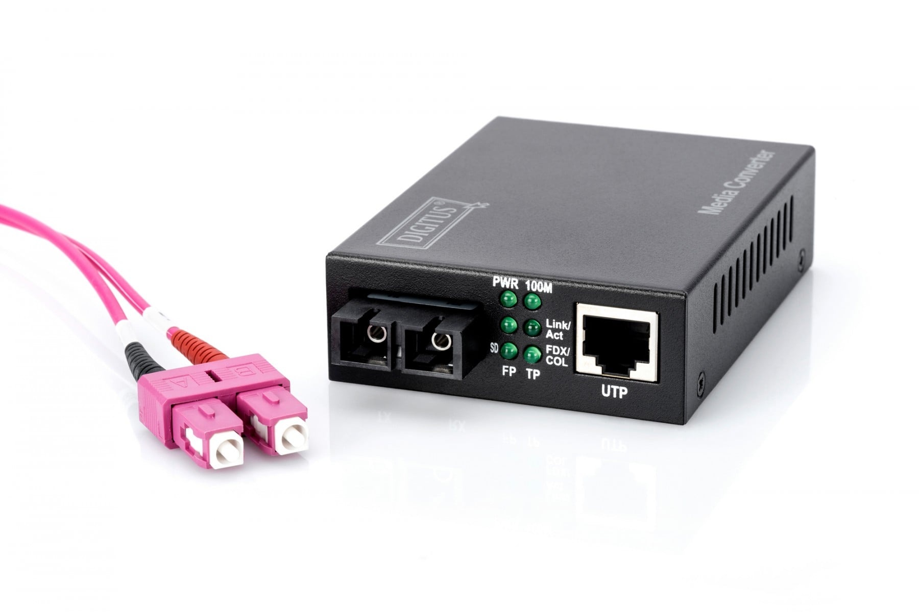 DIGITUS Digitus DN-82020-1 convertitore multimediale di rete 100 Mbit/s 1310 nm Modalità multipla Nero - RETI | TecnoCARE.net Sabaudia, Latina, Terracina, San Felice Circeo e Pontinia