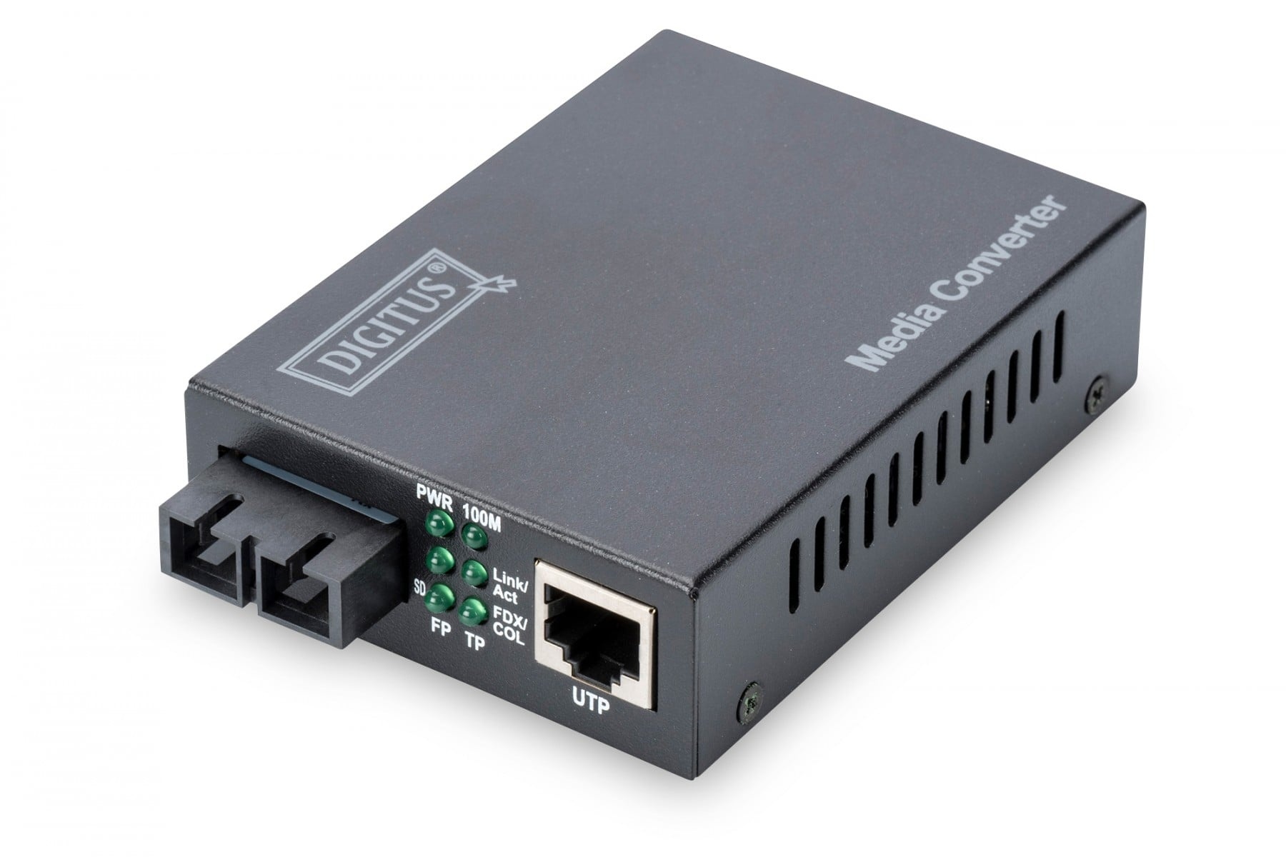 DIGITUS Digitus DN-82021-1 convertitore multimediale di rete Interno 1310 nm Modalità singola Nero - RETI | TecnoCARE.net Sabaudia, Latina, Terracina, San Felice Circeo e Pontinia