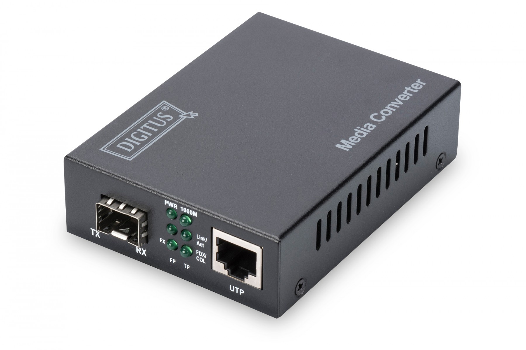 DIGITUS Digitus DN-82130 convertitore multimediale di rete 1000 Mbit/s Nero - RETI | TecnoCARE.net Sabaudia, Latina, Terracina, San Felice Circeo e Pontinia