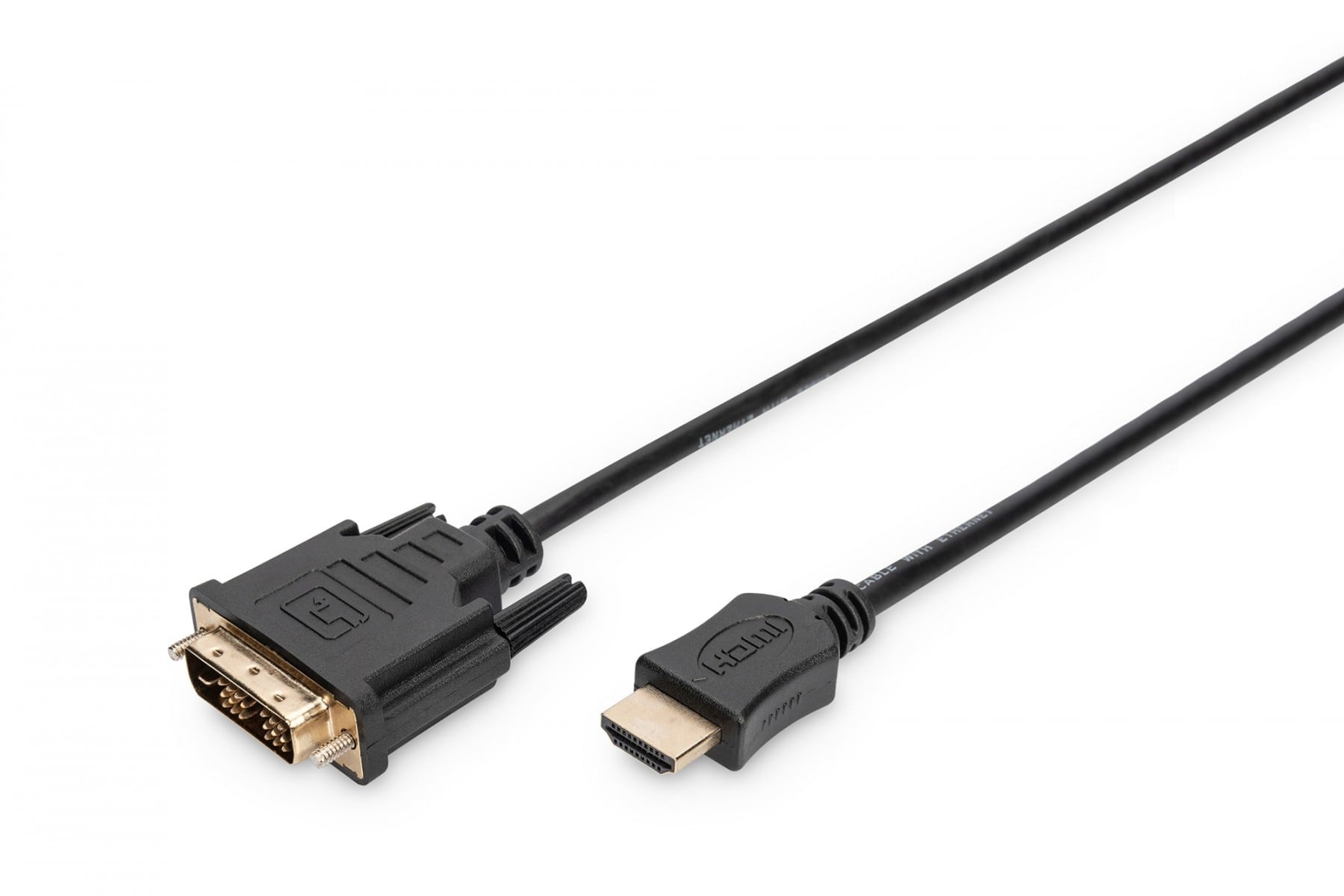DIGITUS Digitus AK-330300-020-S Cavo adattatore HDMI a DVI-D 2m - CAVI PER COMPUTER E PERIFERICHE | TecnoCARE.net Sabaudia, Latina, Terracina, San Felice Circeo e Pontinia
