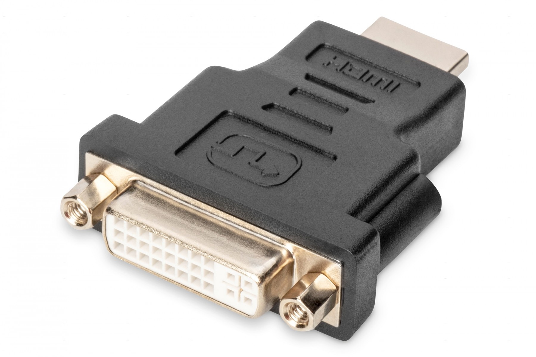 DIGITUS Digitus AK-330505-000-S adattatore per inversione del genere dei cavi HDMI Type A (Standard) DVI-I, (24+5) Nero - CAVI PER COMPUTER E PERIFERICHE | TecnoCARE.net Sabaudia, Latina, Terracina, San Felice Circeo e Pontinia