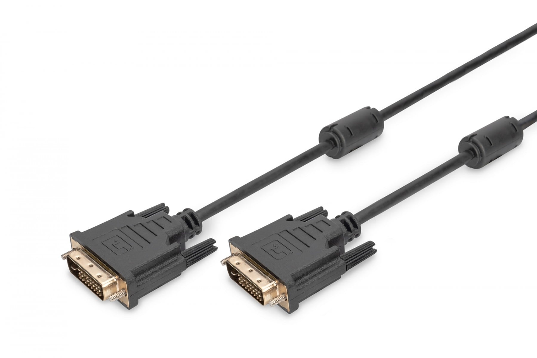 DIGITUS Digitus AK-320101-050-S Cavo di collegamento DVI-D 5m certificato UL20276 - CAVI PER COMPUTER E PERIFERICHE | TecnoCARE.net Sabaudia, Latina, Terracina, San Felice Circeo e Pontinia