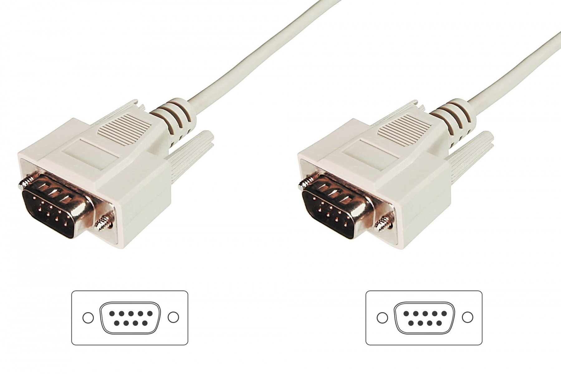 DIGITUS Digitus AK-610107-030-E cavo seriale Beige 3 m D-Sub (DB-25) - CAVI PER COMPUTER E PERIFERICHE | TecnoCARE.net Sabaudia, Latina, Terracina, San Felice Circeo e Pontinia