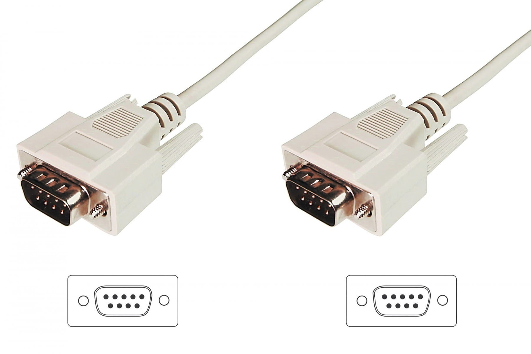 DIGITUS Digitus AK-610107-030-E cavo seriale Beige 3 m D-Sub (DB-25) - CAVI PER COMPUTER E PERIFERICHE | TecnoCARE.net Sabaudia, Latina, Terracina, San Felice Circeo e Pontinia