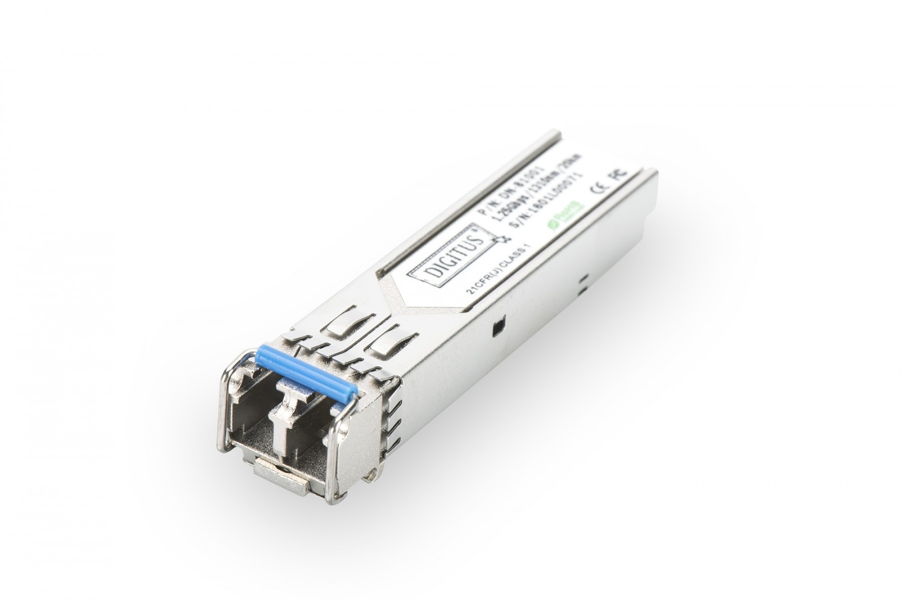 DIGITUS Digitus DN-81001 modulo del ricetrasmettitore di rete Fibra ottica 1000 Mbit/s mini-GBIC 1310 nm - RETI | TecnoCARE.net Sabaudia, Latina, Terracina, San Felice Circeo e Pontinia