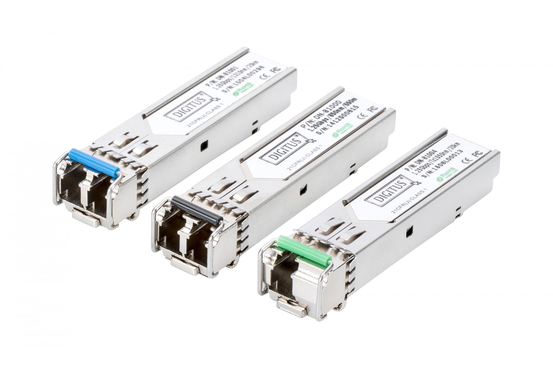 DIGITUS Digitus DN-81001 modulo del ricetrasmettitore di rete Fibra ottica 1000 Mbit/s mini-GBIC 1310 nm - RETI | TecnoCARE.net Sabaudia, Latina, Terracina, San Felice Circeo e Pontinia
