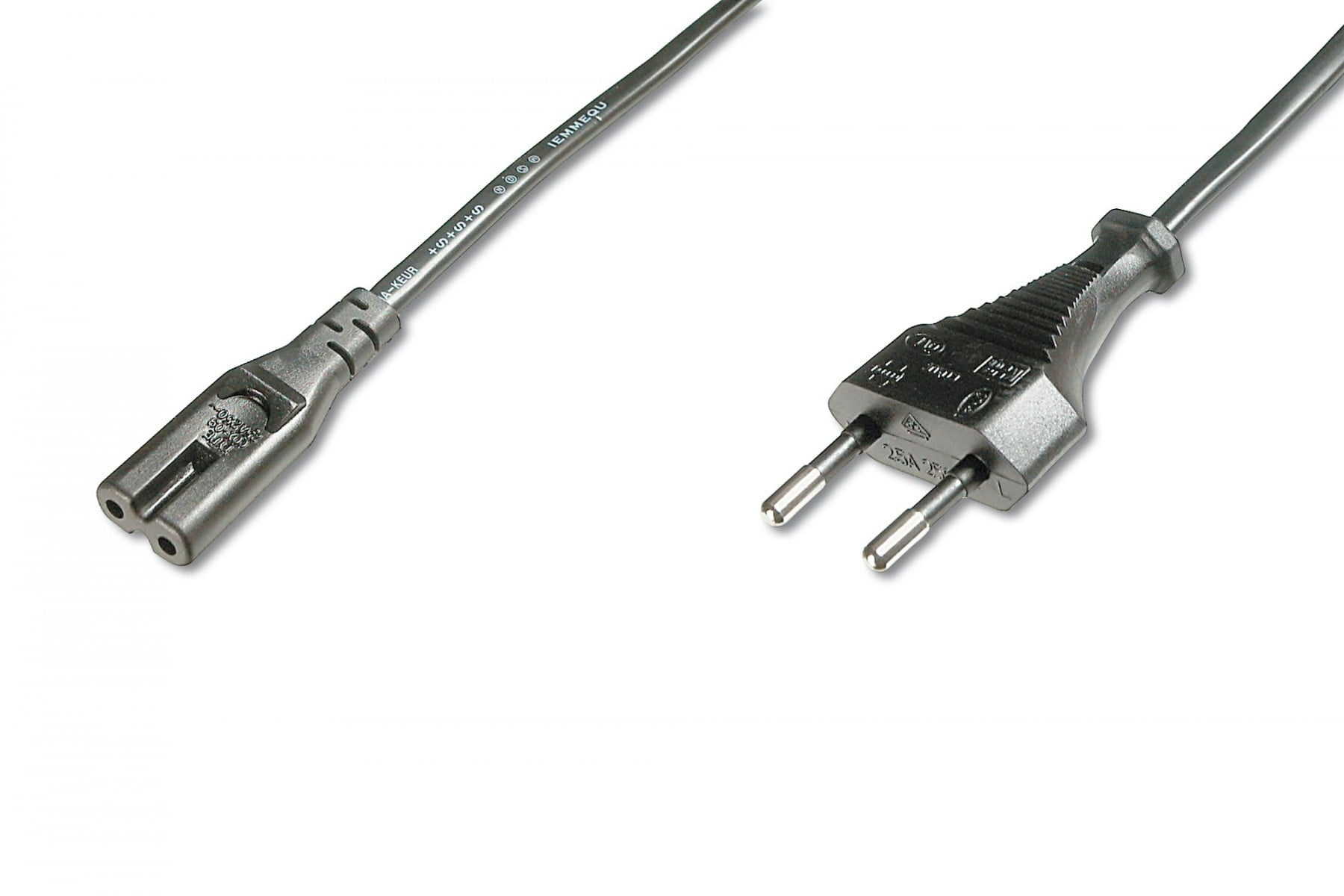 DIGITUS Digitus AK-440104-018-S cavo di alimentazione Nero 1,8 m Accoppiatore C7 - CAVI PER COMPUTER E PERIFERICHE | TecnoCARE.net Sabaudia, Latina, Terracina, San Felice Circeo e Pontinia