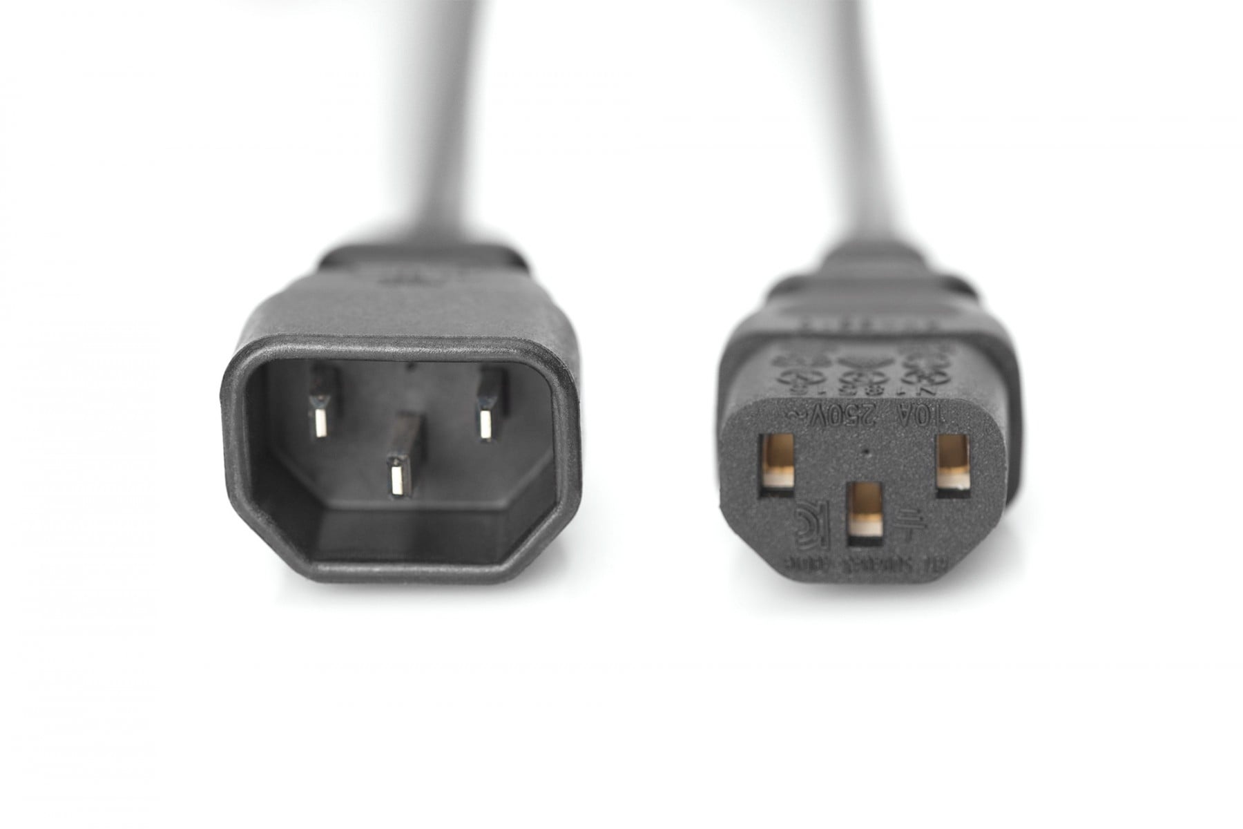 DIGITUS Digitus AK-440201-018-S cavo di alimentazione Nero 1,8 m IEC C14 IEC C13 - CAVI PER COMPUTER E PERIFERICHE | TecnoCARE.net Sabaudia, Latina, Terracina, San Felice Circeo e Pontinia