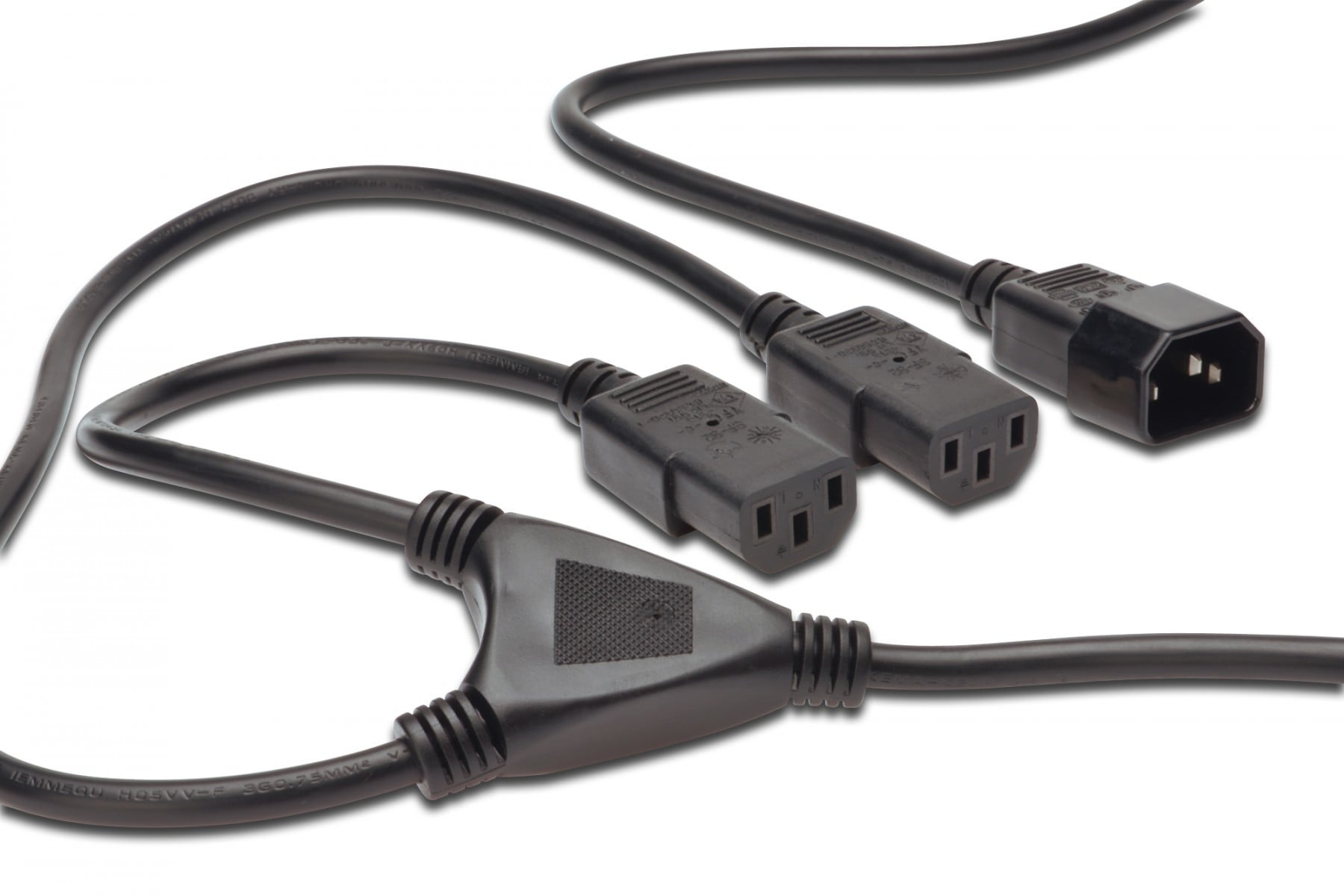 DIGITUS Digitus AK-440400-017-S cavo di alimentazione Nero 1,7 m IEC C14 Accoppiatore C13 - CAVI PER COMPUTER E PERIFERICHE | TecnoCARE.net Sabaudia, Latina, Terracina, San Felice Circeo e Pontinia