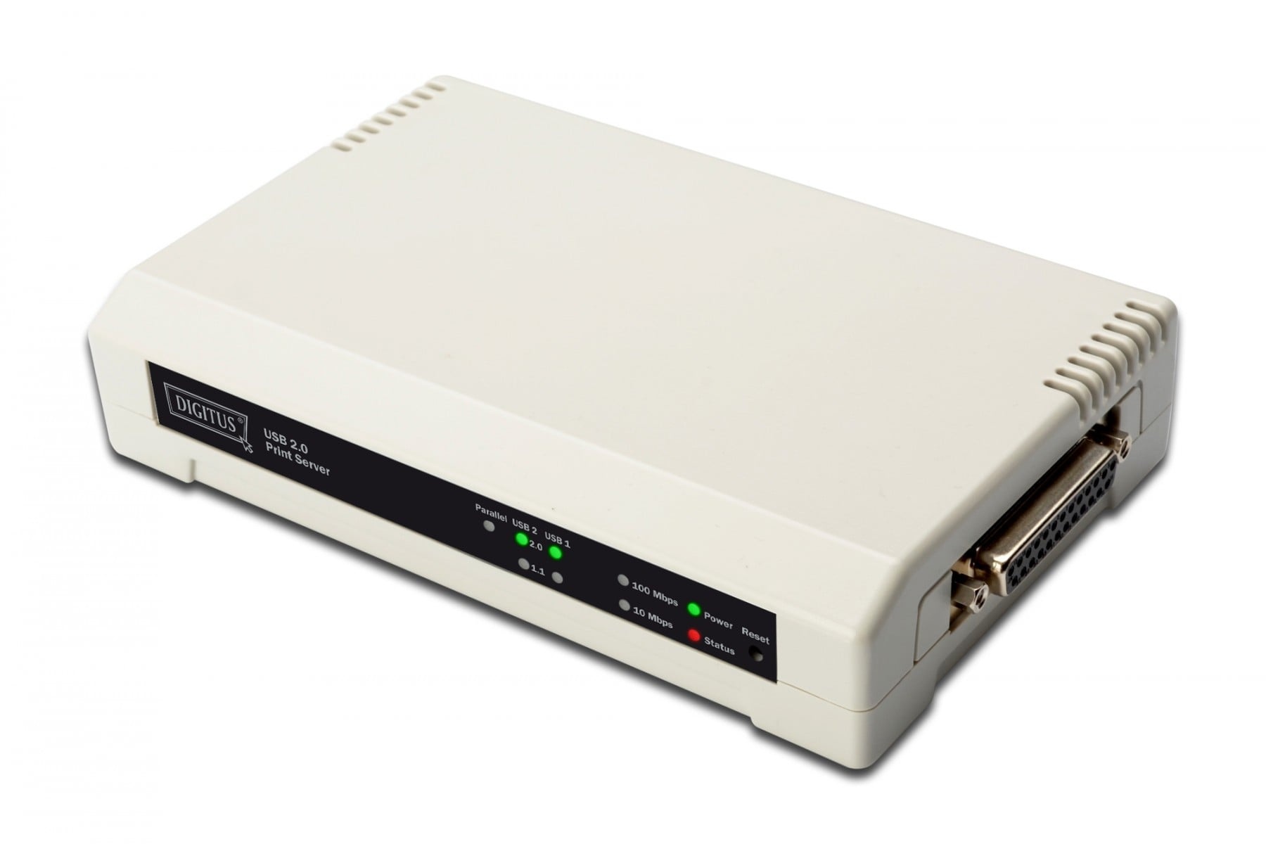 DIGITUS Digitus Printserver 2+1 porta - STAMPANTI E SCANNER | TecnoCARE.net Sabaudia, Latina, Terracina, San Felice Circeo e Pontinia
