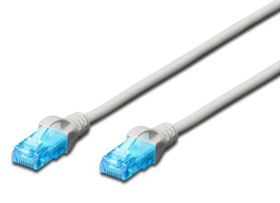 DIGITUS Digitus CAT 5e U-UTP 1.5 m cavo di rete Grigio 1,5 m Cat5e U/UTP (UTP) - CAVI PER COMPUTER E PERIFERICHE | TecnoCARE.net Sabaudia, Latina, Terracina, San Felice Circeo e Pontinia