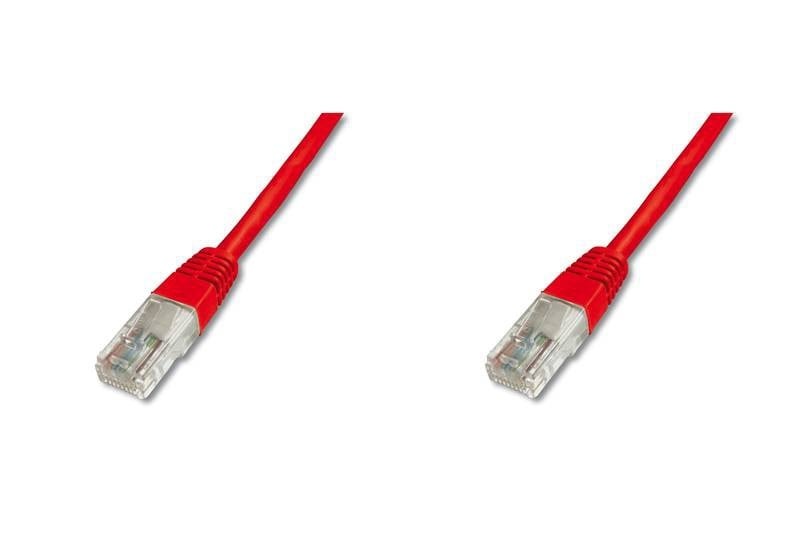 DIGITUS Digitus CAT 5e U-UTP 1.5m cavo di rete Rosso 1,5 m Cat5e - CAVI PER COMPUTER E PERIFERICHE | TecnoCARE.net Sabaudia, Latina, Terracina, San Felice Circeo e Pontinia