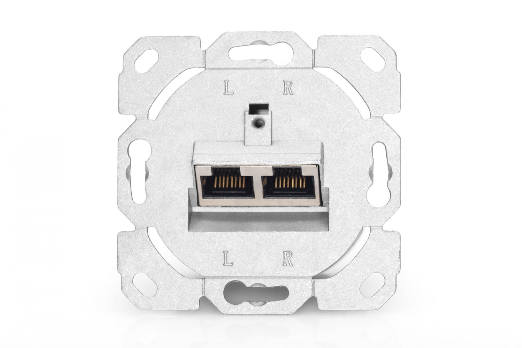 DIGITUS Digitus DN-9007-1 presa energia 2 x RJ-45 Bianco - DISPOSITIVI E ACCESSORI DI CABLAGGIO | TecnoCARE.net Sabaudia, Latina, Terracina, San Felice Circeo e Pontinia
