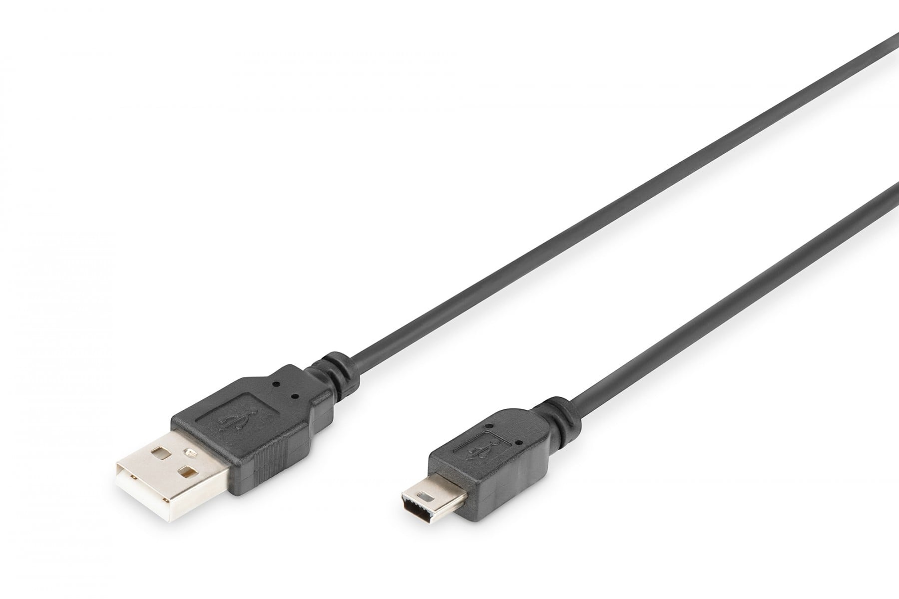 DIGITUS Digitus DB-300130-010-S cavo USB USB 2.0 USB A Mini-USB B 0,48 Gbit/s Nero - CAVI PER COMPUTER E PERIFERICHE | TecnoCARE.net Sabaudia, Latina, Terracina, San Felice Circeo e Pontinia