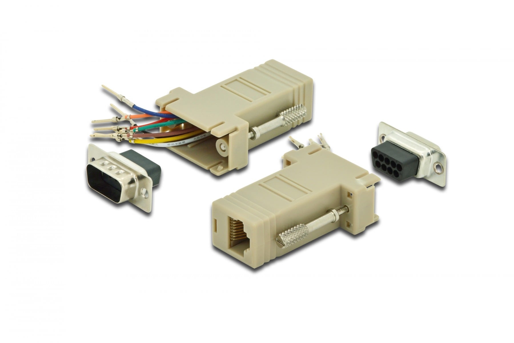 DIGITUS DIGITUS Adattatore RS 232 - RS-232 - RJ-45 - Beige - CAVI PER COMPUTER E PERIFERICHE | TecnoCARE.net Sabaudia, Latina, Terracina, San Felice Circeo e Pontinia