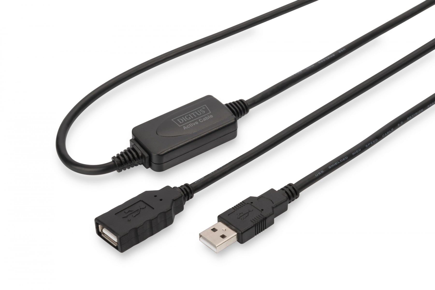 DIGITUS Digitus DA-73100-1 cavo USB 10 m USB A 0,48 Gbit/s Nero - CAVI PER COMPUTER E PERIFERICHE | TecnoCARE.net Sabaudia, Latina, Terracina, San Felice Circeo e Pontinia