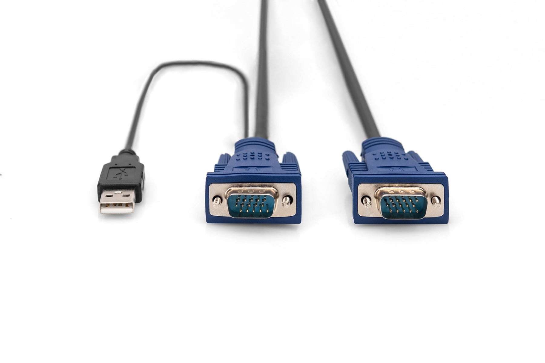 DIGITUS Digitus DS-19233 cavo per tastiera, video e mouse Nero, Blu 5 m - CAVI PER COMPUTER E PERIFERICHE | TecnoCARE.net Sabaudia, Latina, Terracina, San Felice Circeo e Pontinia