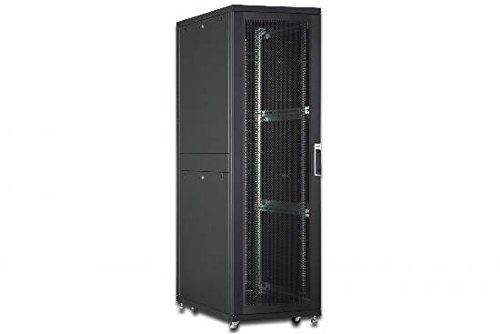 DIGITUS ARMADIO RACK 19 42 UNITA LINEA SERVER (A)1970 x (L)800 (P)1000MM. COLORE NERO CON PORTA TRAFORATA E RUOTE - ARMADI RACK | TecnoCARE.net Sabaudia, Latina, Terracina, San Felice Circeo e Pontinia