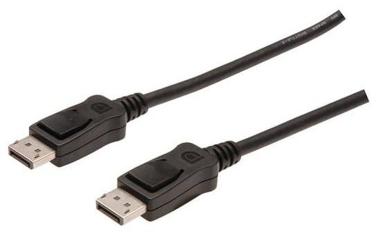 DIGITUS DIGITUS DK-340100-020-S - 2 m - DisplayPort - DisplayPort - Maschio - Maschio - Nichel - CAVI PER COMPUTER E PERIFERICHE | TecnoCARE.net Sabaudia, Latina, Terracina, San Felice Circeo e Pontinia