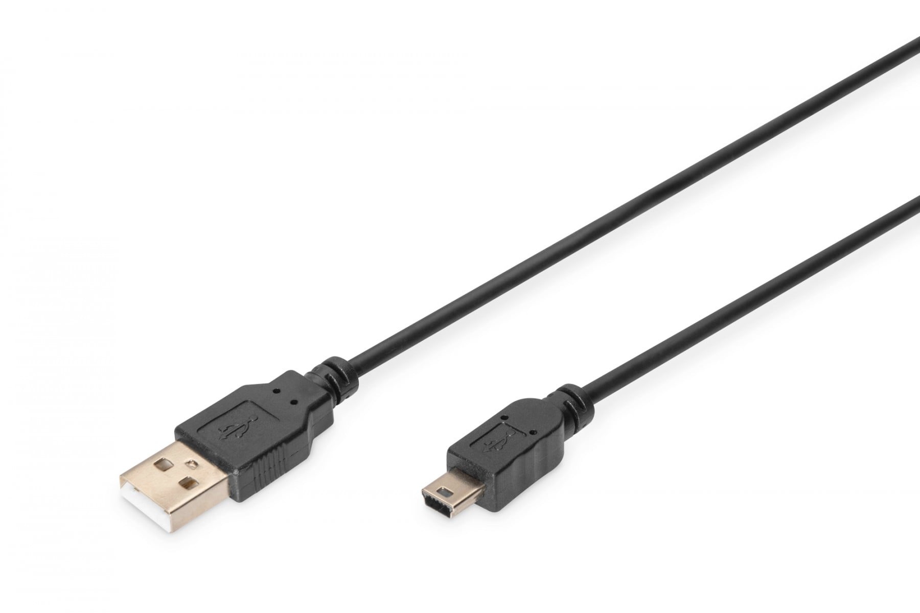 DIGITUS Digitus AK-300130-018-S cavo USB USB 2.0 USB A Mini-USB B 0,48 Gbit/s Nero - CAVI PER COMPUTER E PERIFERICHE | TecnoCARE.net Sabaudia, Latina, Terracina, San Felice Circeo e Pontinia