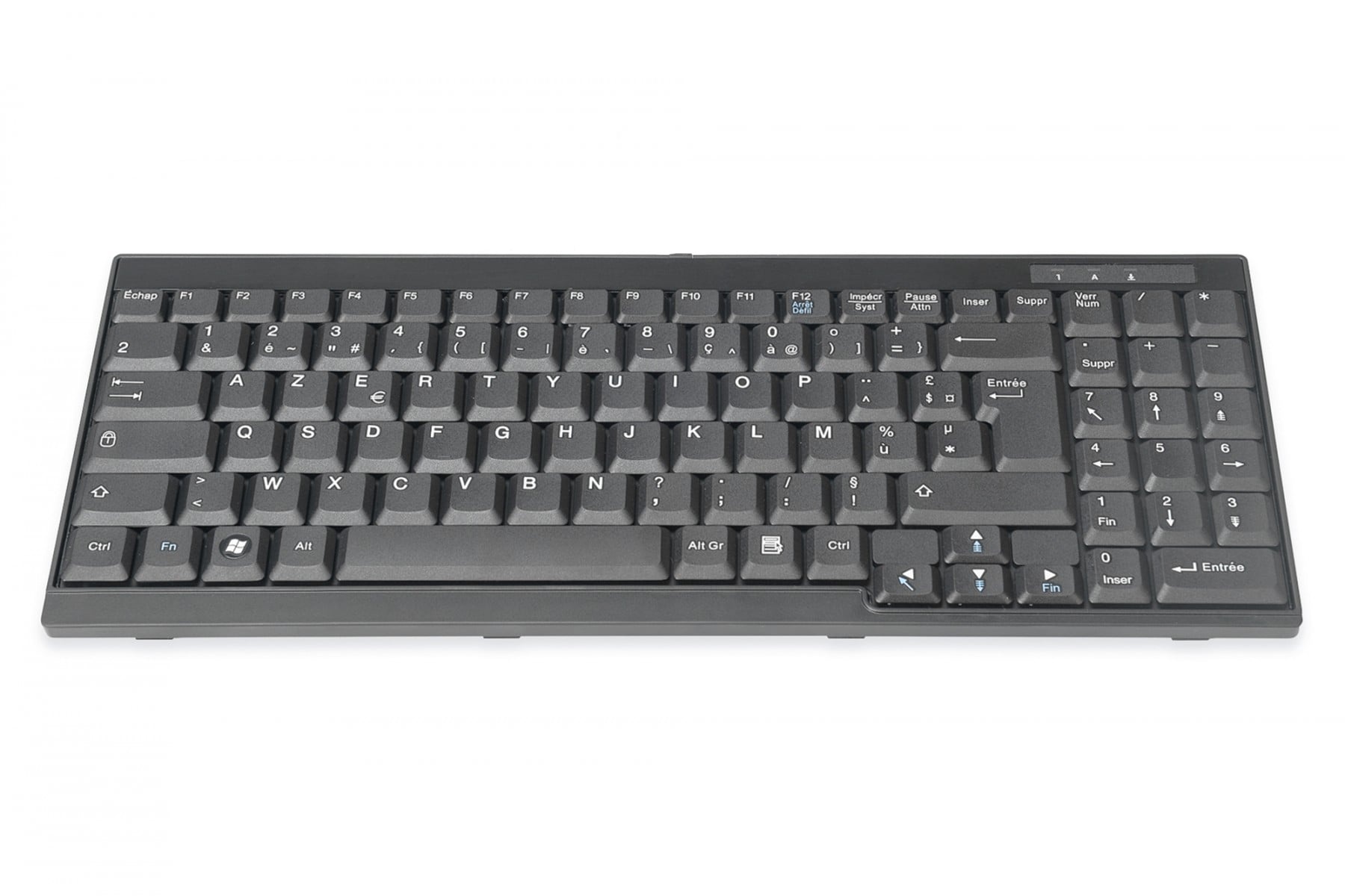 DIGITUS Digitus DS-72000FR tastiera Universale AZERTY Nero - TASTIERE E CONTROLLER | TecnoCARE.net Sabaudia, Latina, Terracina, San Felice Circeo e Pontinia